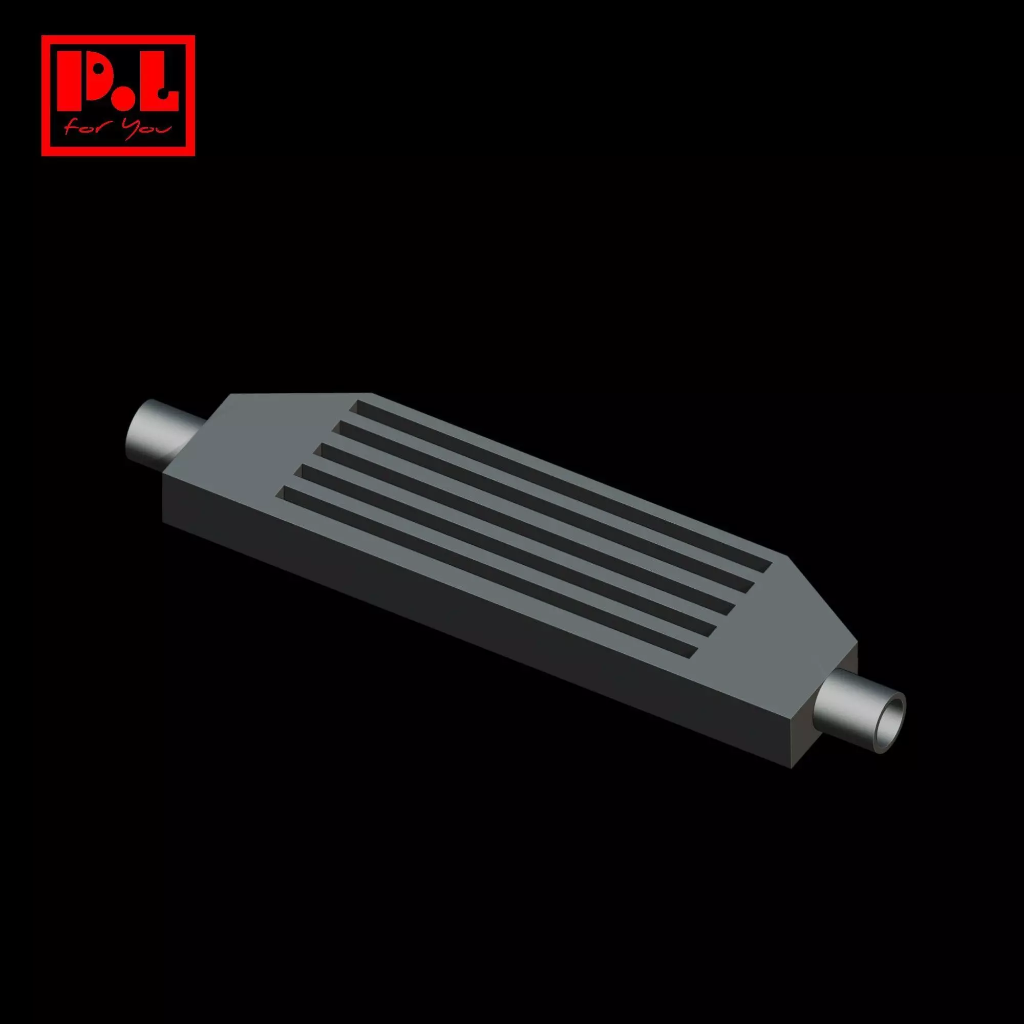 Intercooler radiator Fujimi Termac Hot Wheels Matchbox  3D print model_0