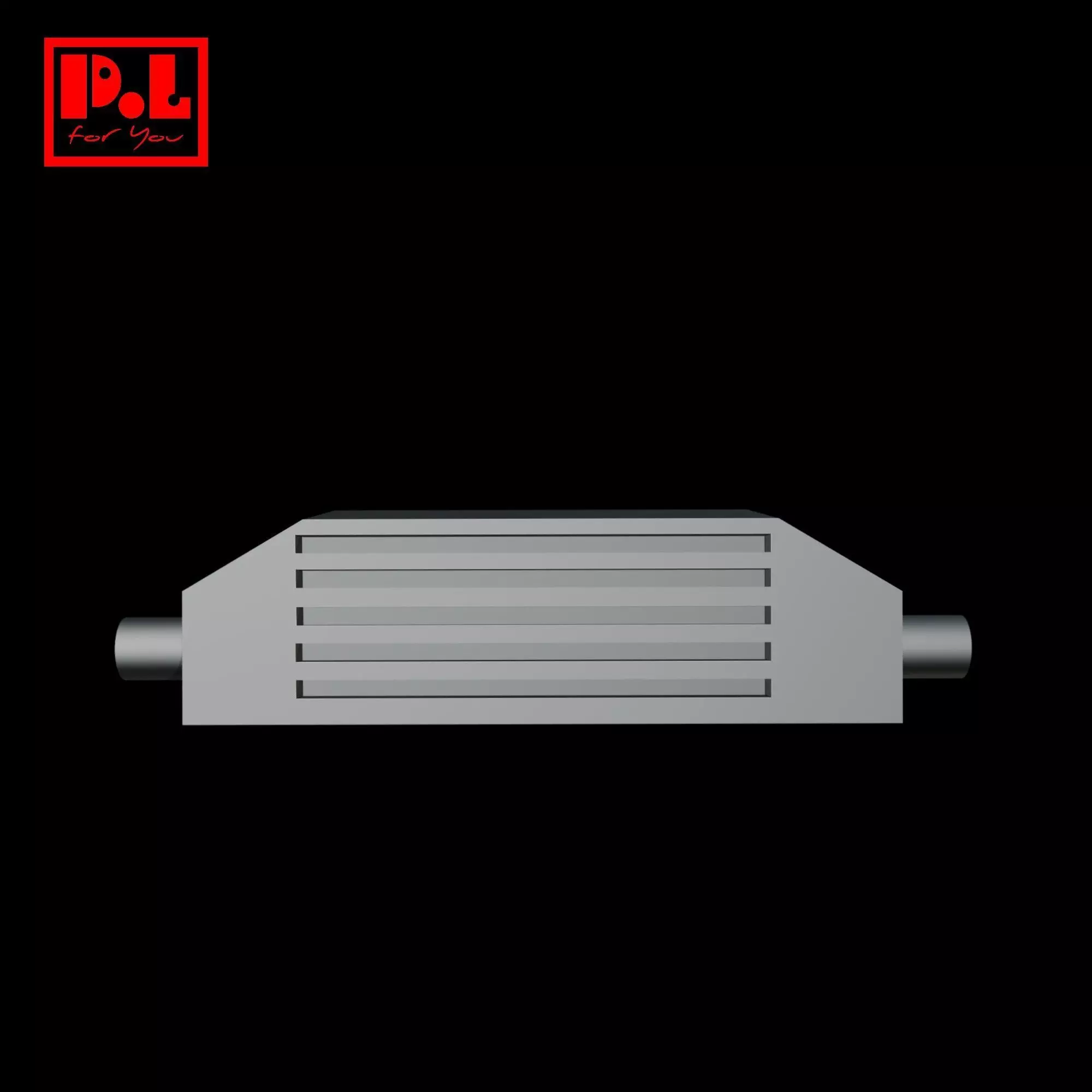 Intercooler radiator Fujimi Termac Hot Wheels Matchbox  3D print model_1