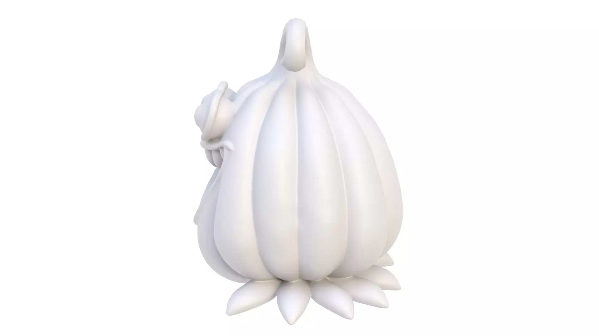 Halloween pumpkin 02 3D model_3