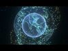 Animated Hologram Planet Earth No 6 With 50 Sci-Fi Music Tracks Low-poly 3D model_1
