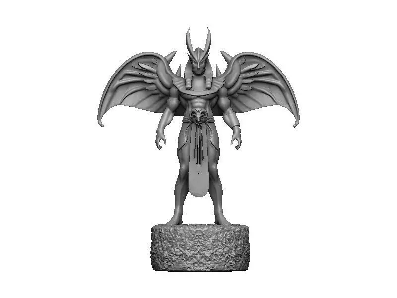 Amun-Amun 3D print model_8