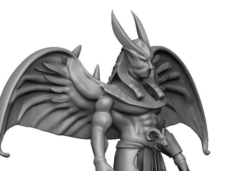 Amun-Amun 3D print model_7