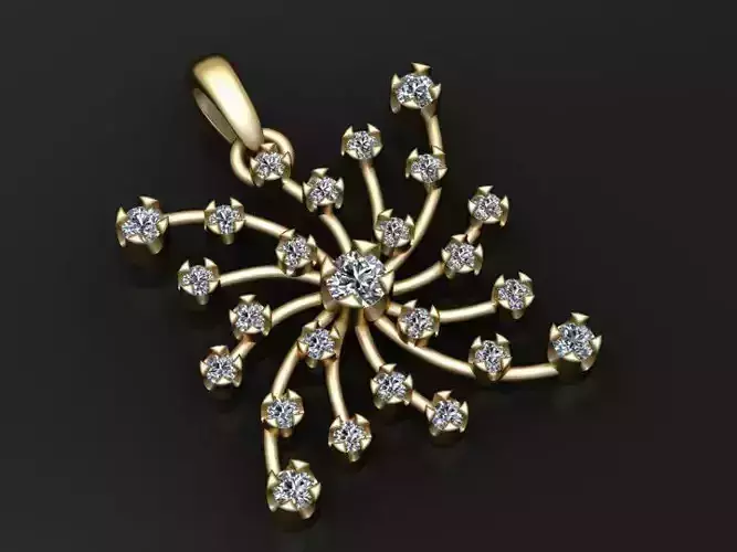 Starburst Pendant