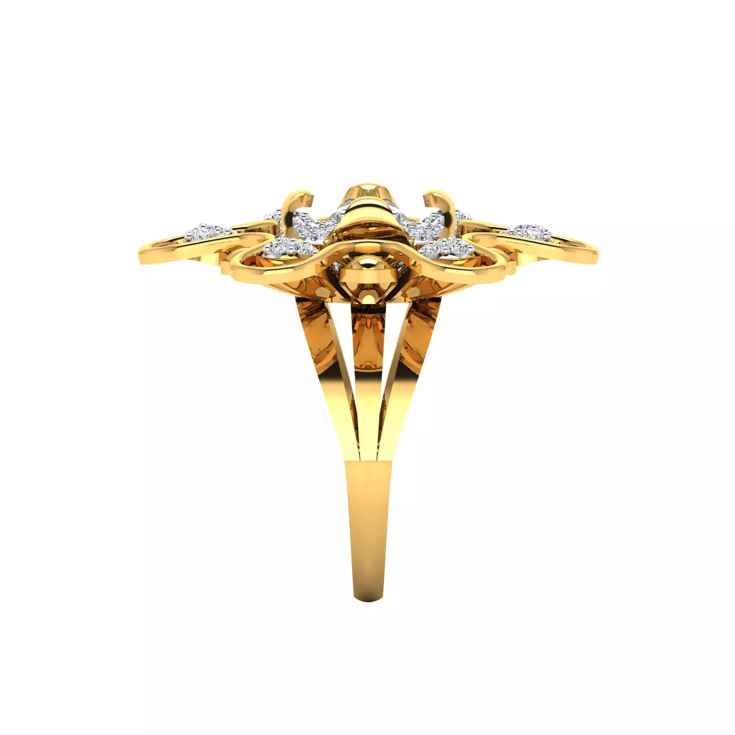 Women Ring Render 3dm STL MTL SLC JCD OBJ FBX Details 3D print model_20