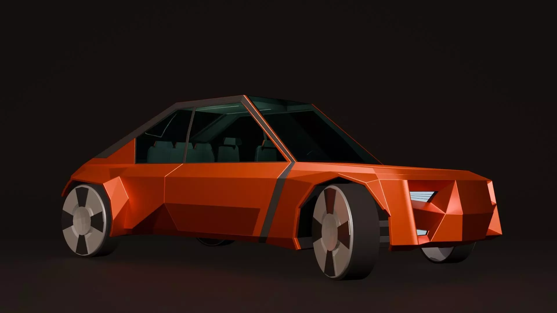 Concept styled sports coupe 3 3D model_26