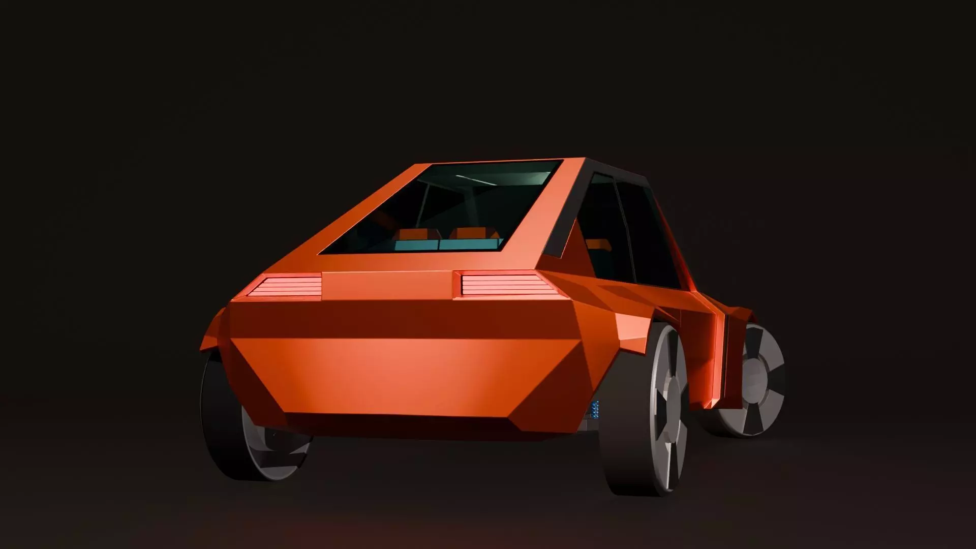 Concept styled sports coupe 3 3D model_27