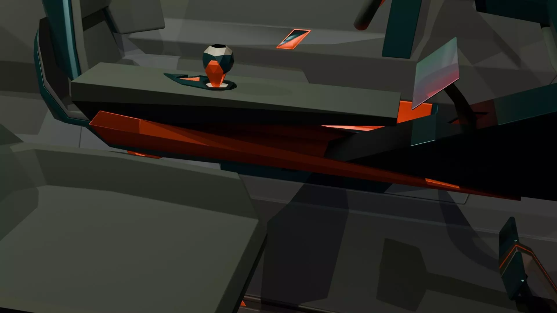 Concept styled sports coupe 3 3D model_24