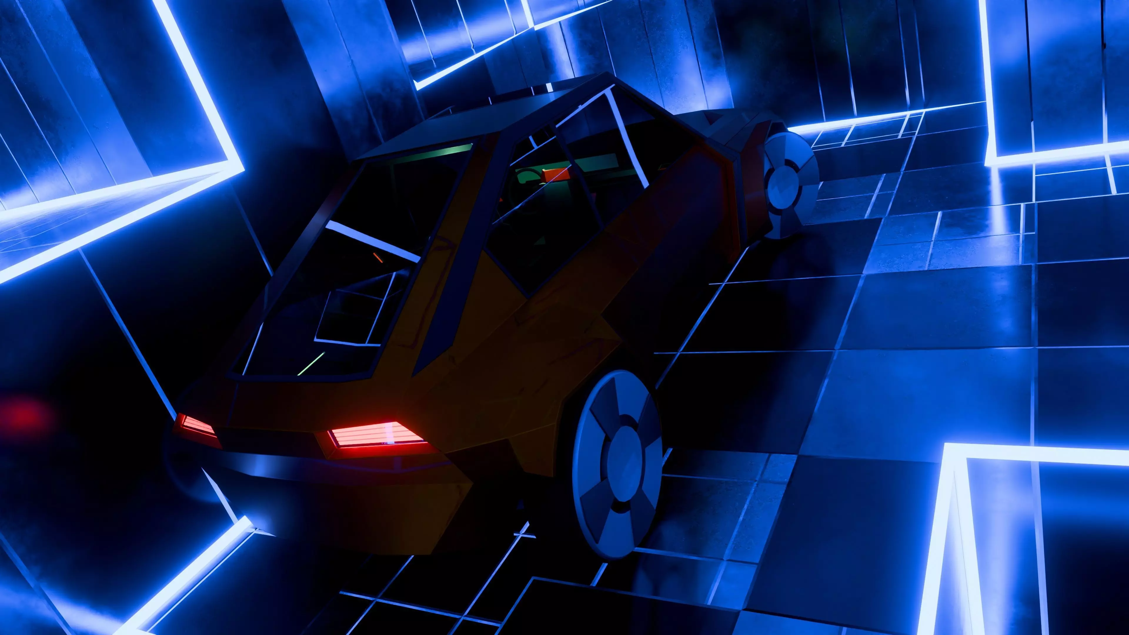 Concept styled sports coupe 3 3D model_1