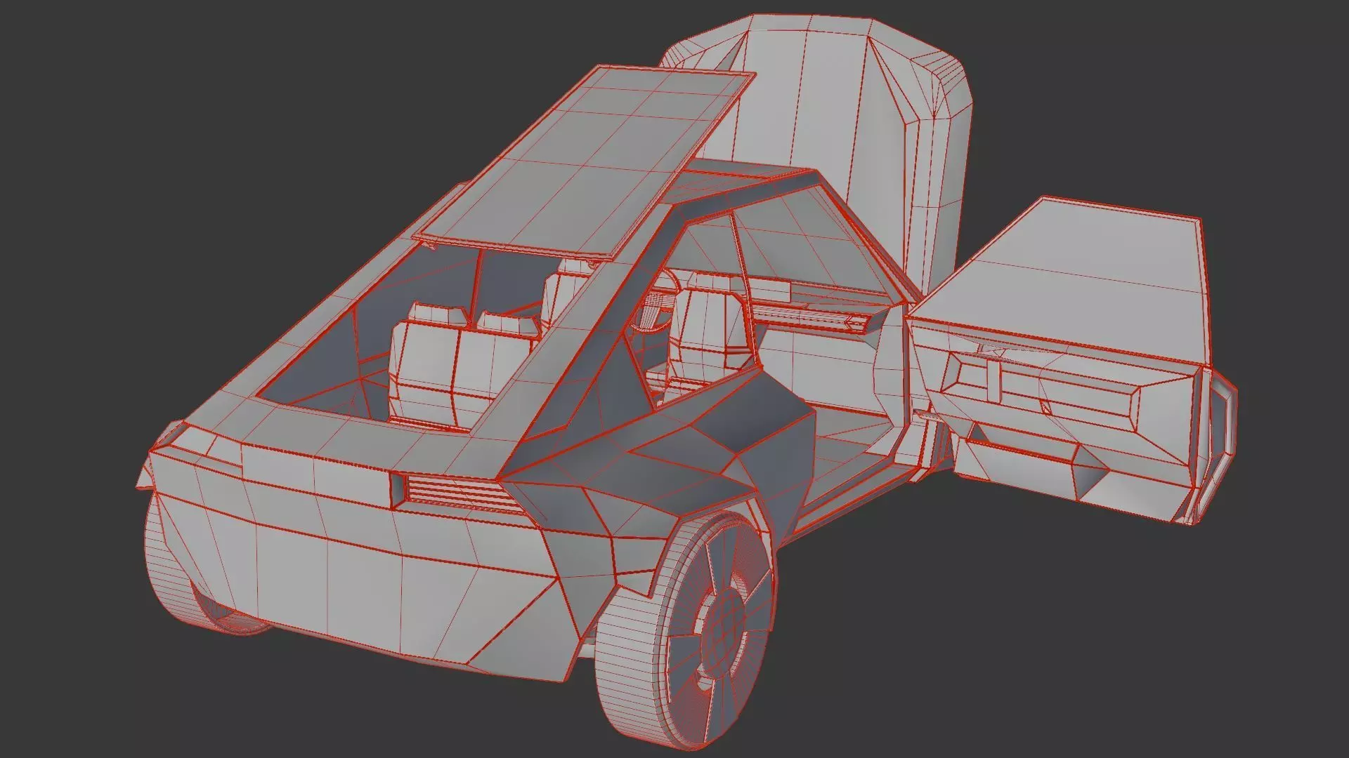 Concept styled sports coupe 3 3D model_28