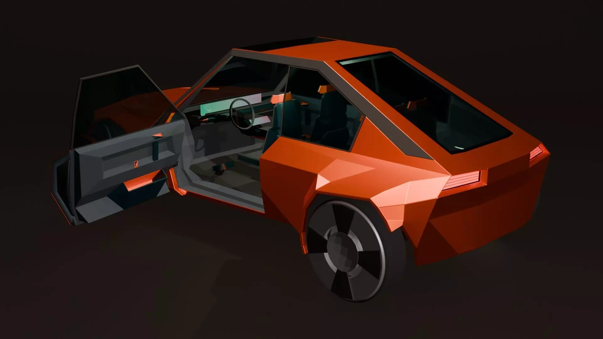 Concept styled sports coupe 3 3D model_16