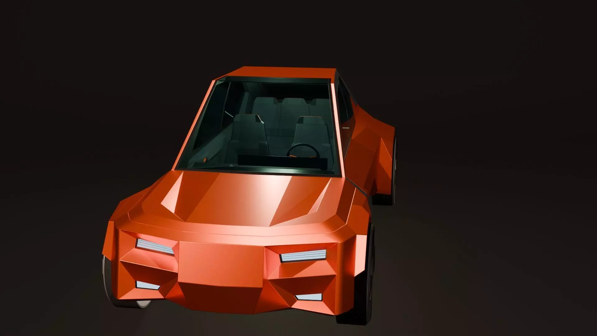 Concept styled sports coupe 3 3D model_7