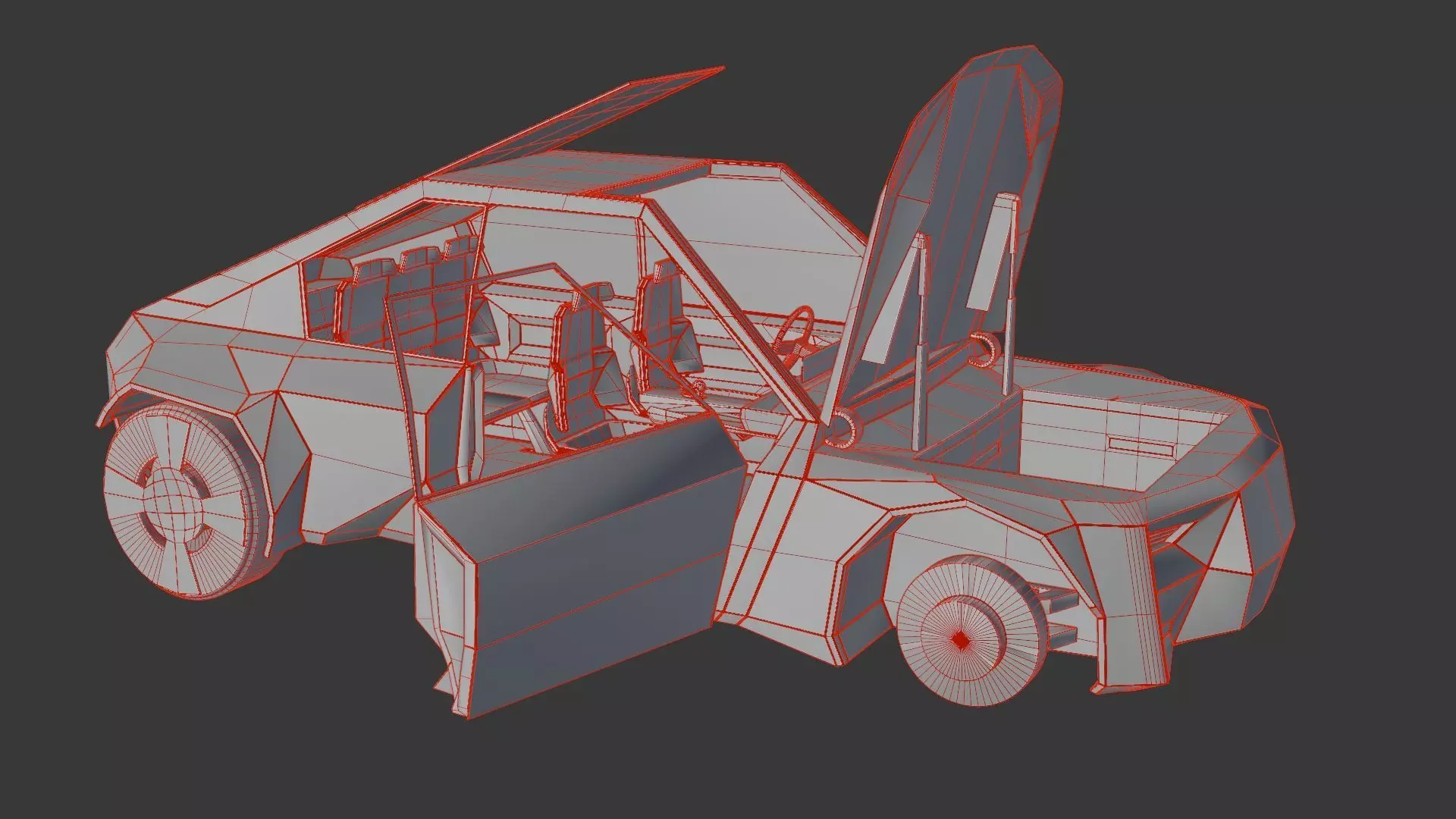 Concept styled sports coupe 3 3D model_29