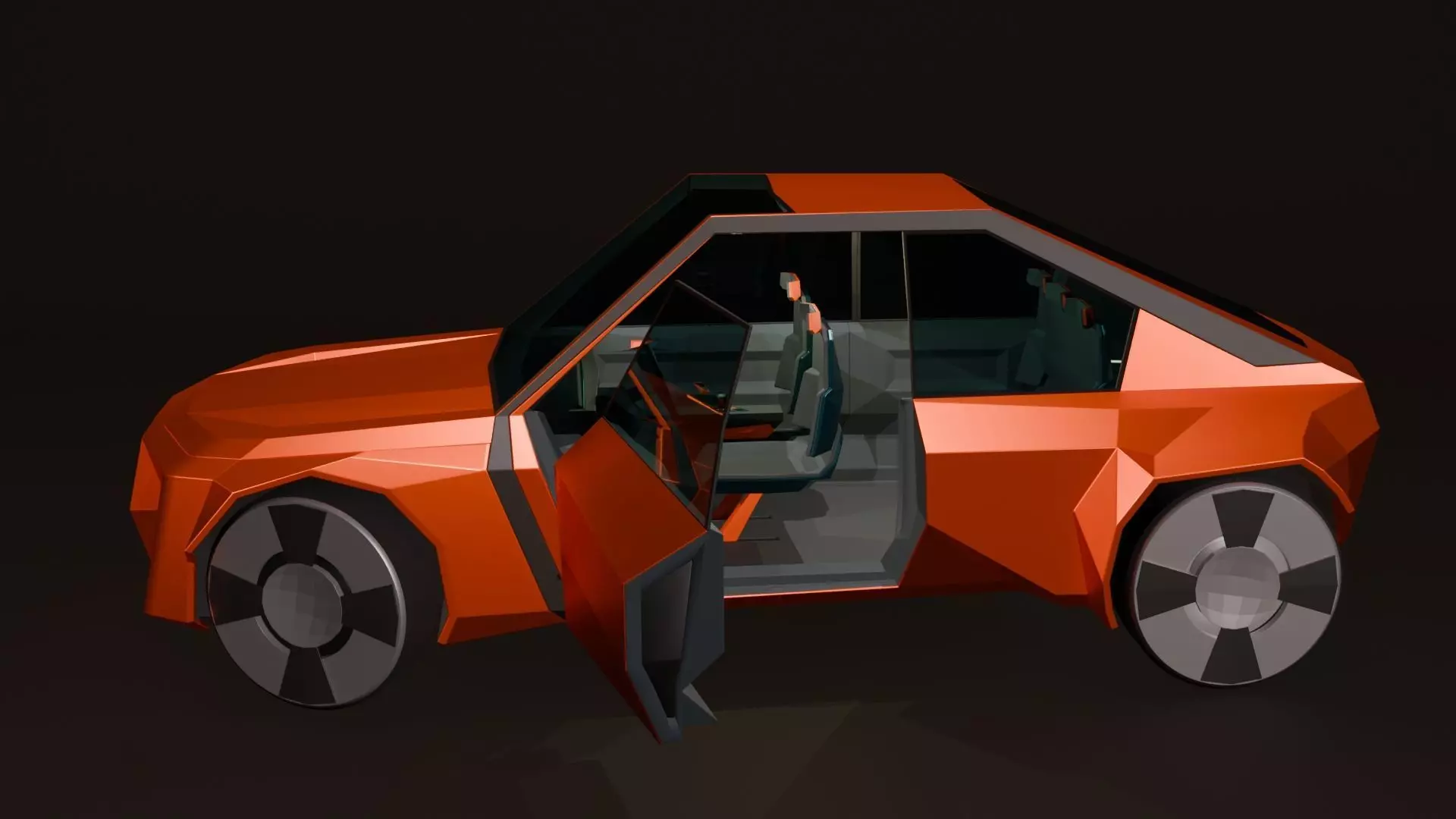 Concept styled sports coupe 3 3D model_13