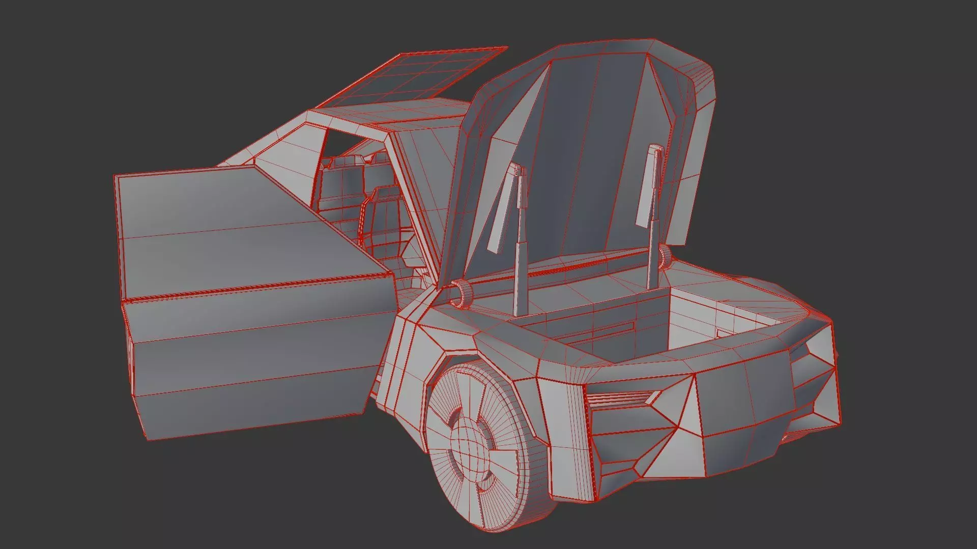 Concept styled sports coupe 3 3D model_30