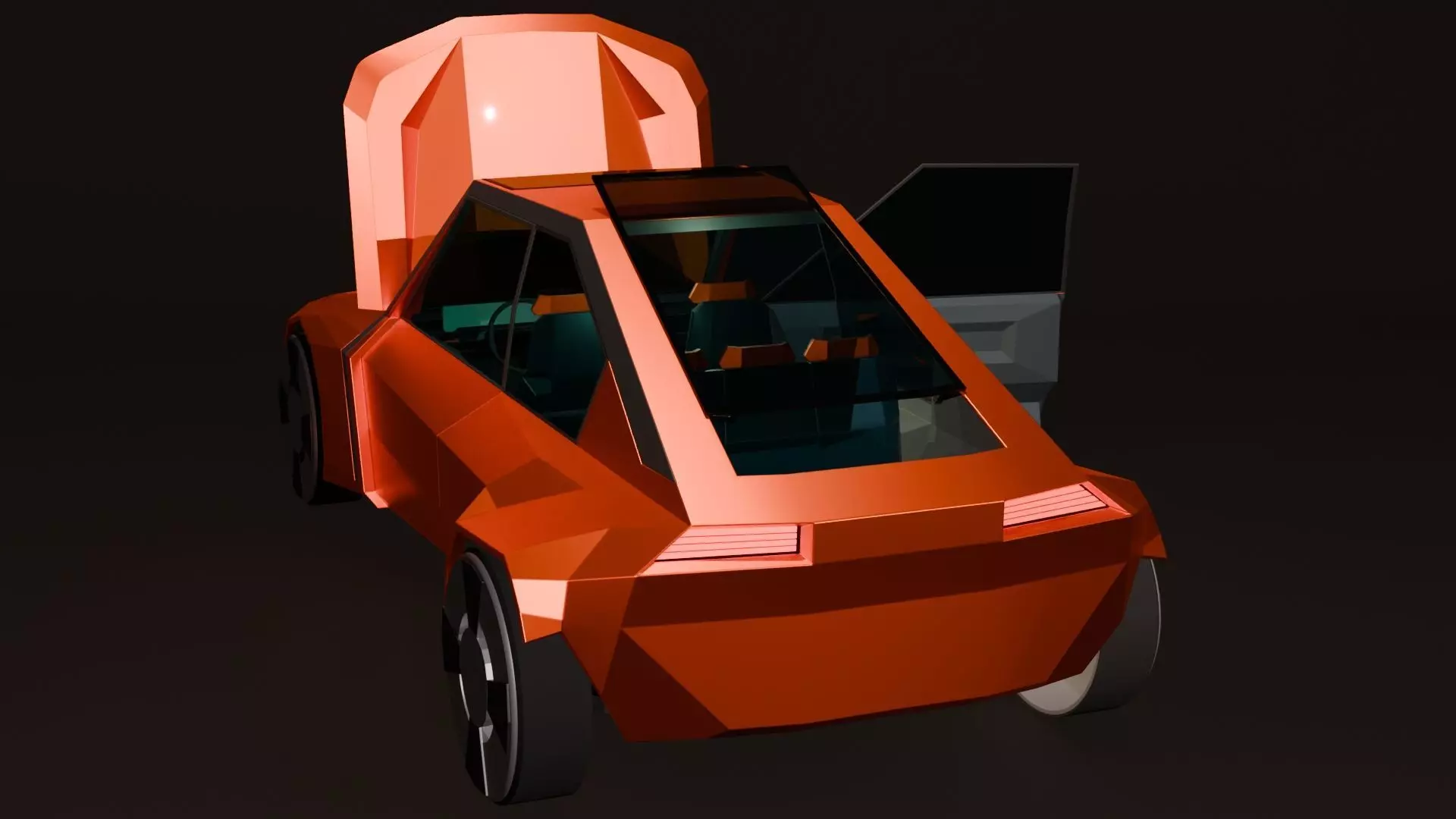 Concept styled sports coupe 3 3D model_19