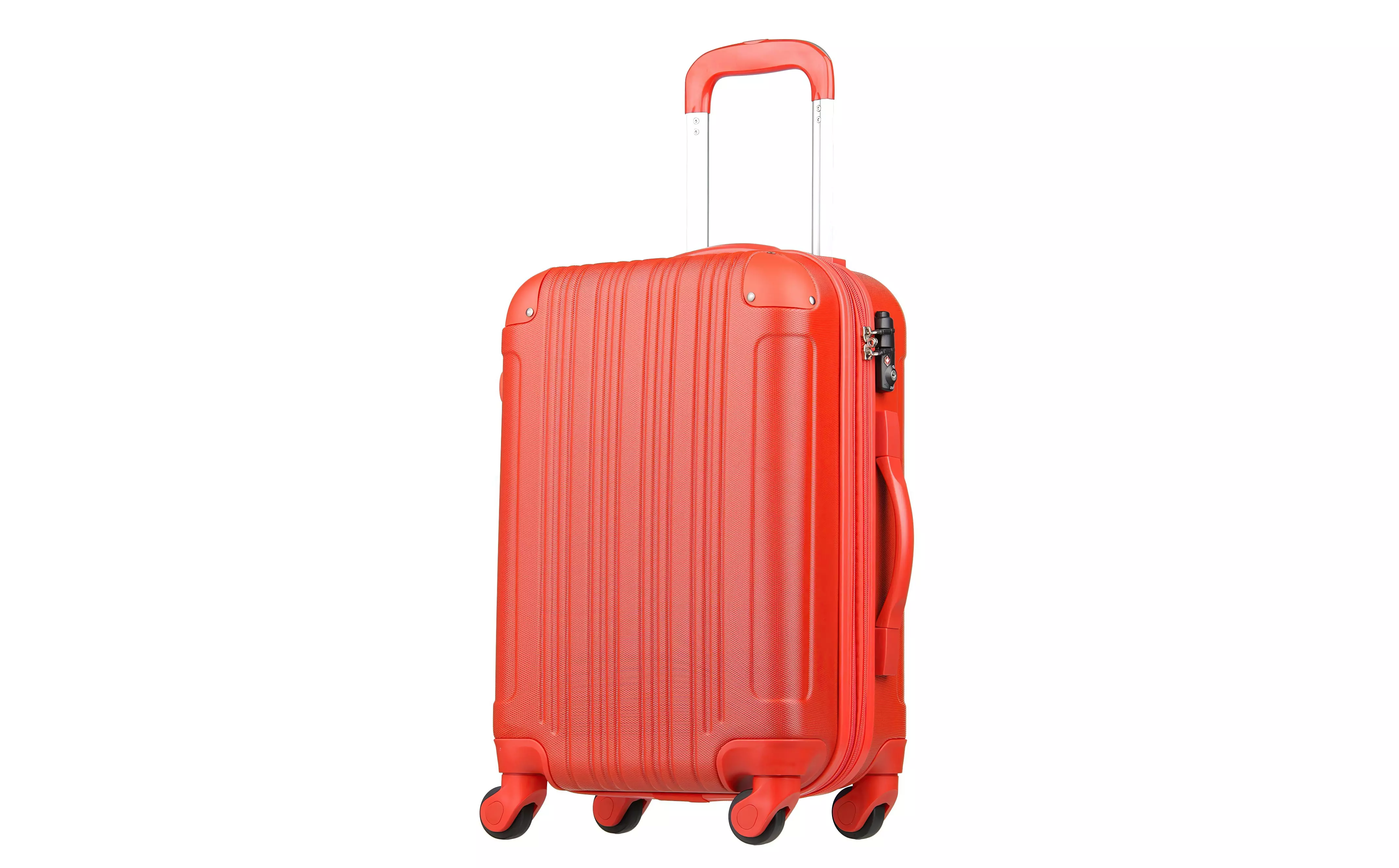 Trolley Suitcase Travel Bag 3D model_0