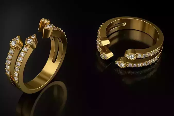 Jewelry Ring Gold TK-962