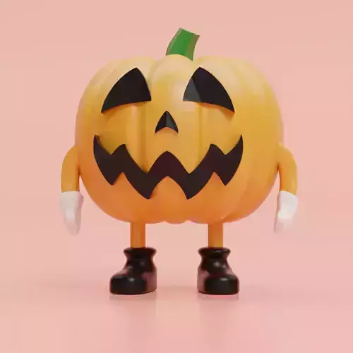 Halloween holiday pumpkin scary figure