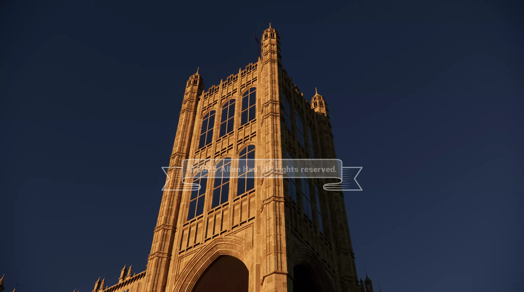 Palace of Westminster - does not include Big Ben 3D model_58