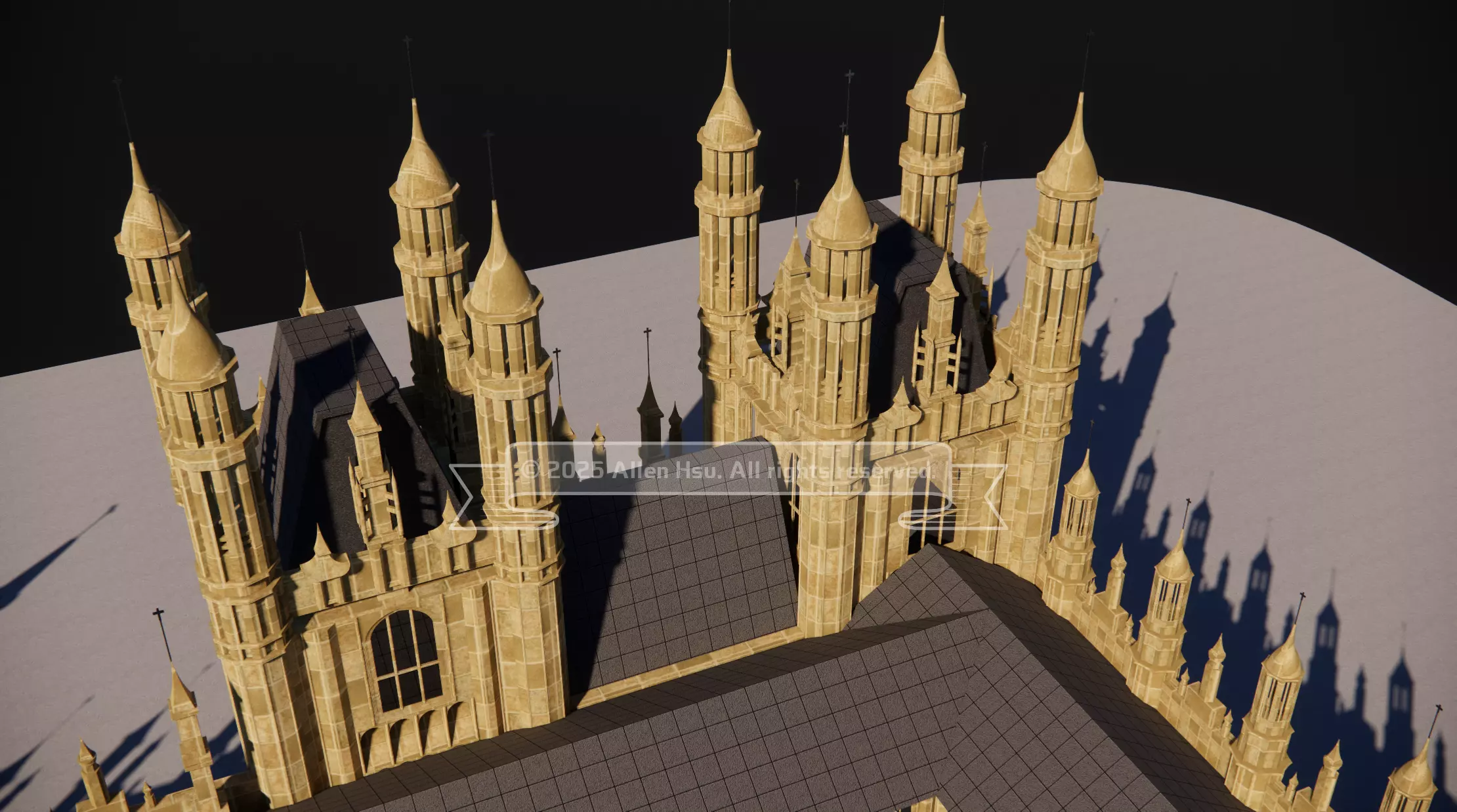 Palace of Westminster - does not include Big Ben 3D model_62