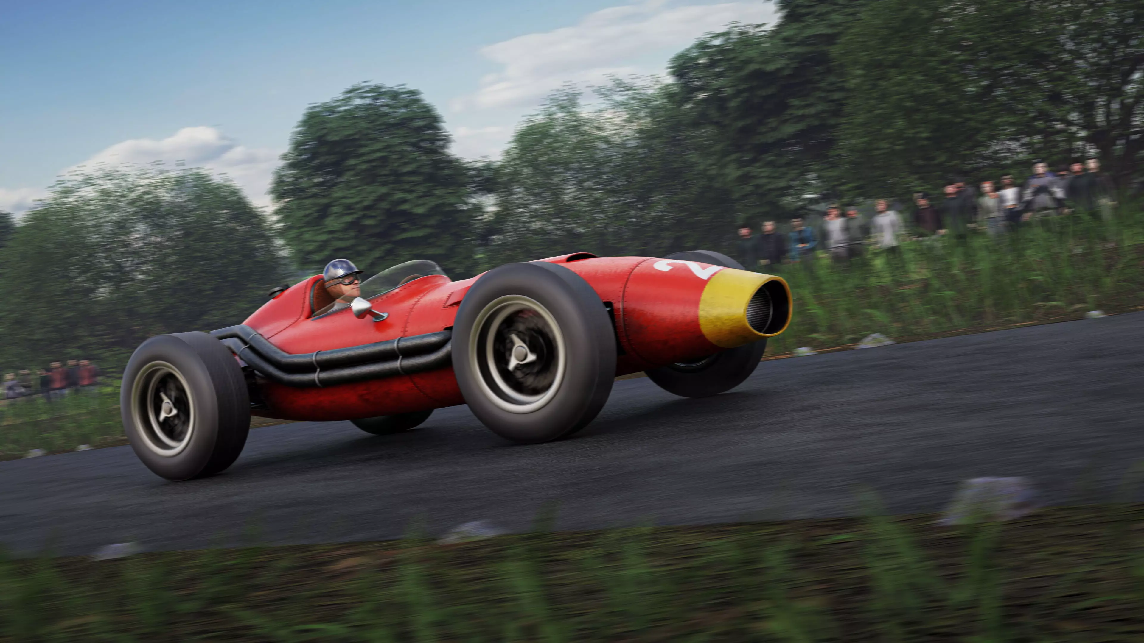 Generic F1 Vintage Car 3D model_1