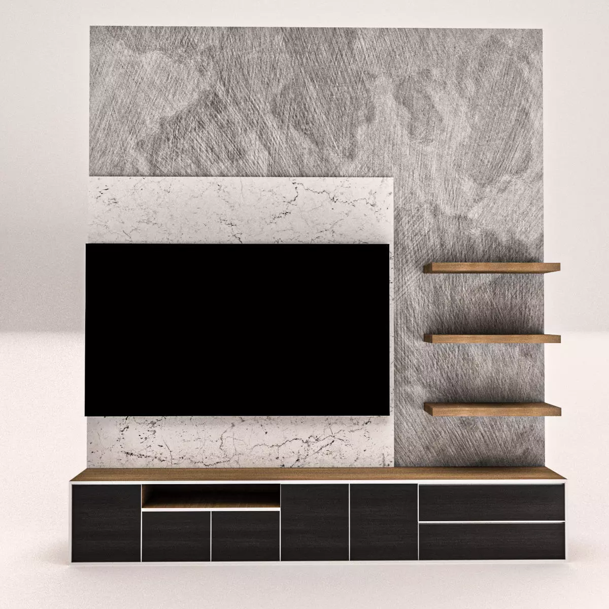 Model Stockholm TV bench 3D model