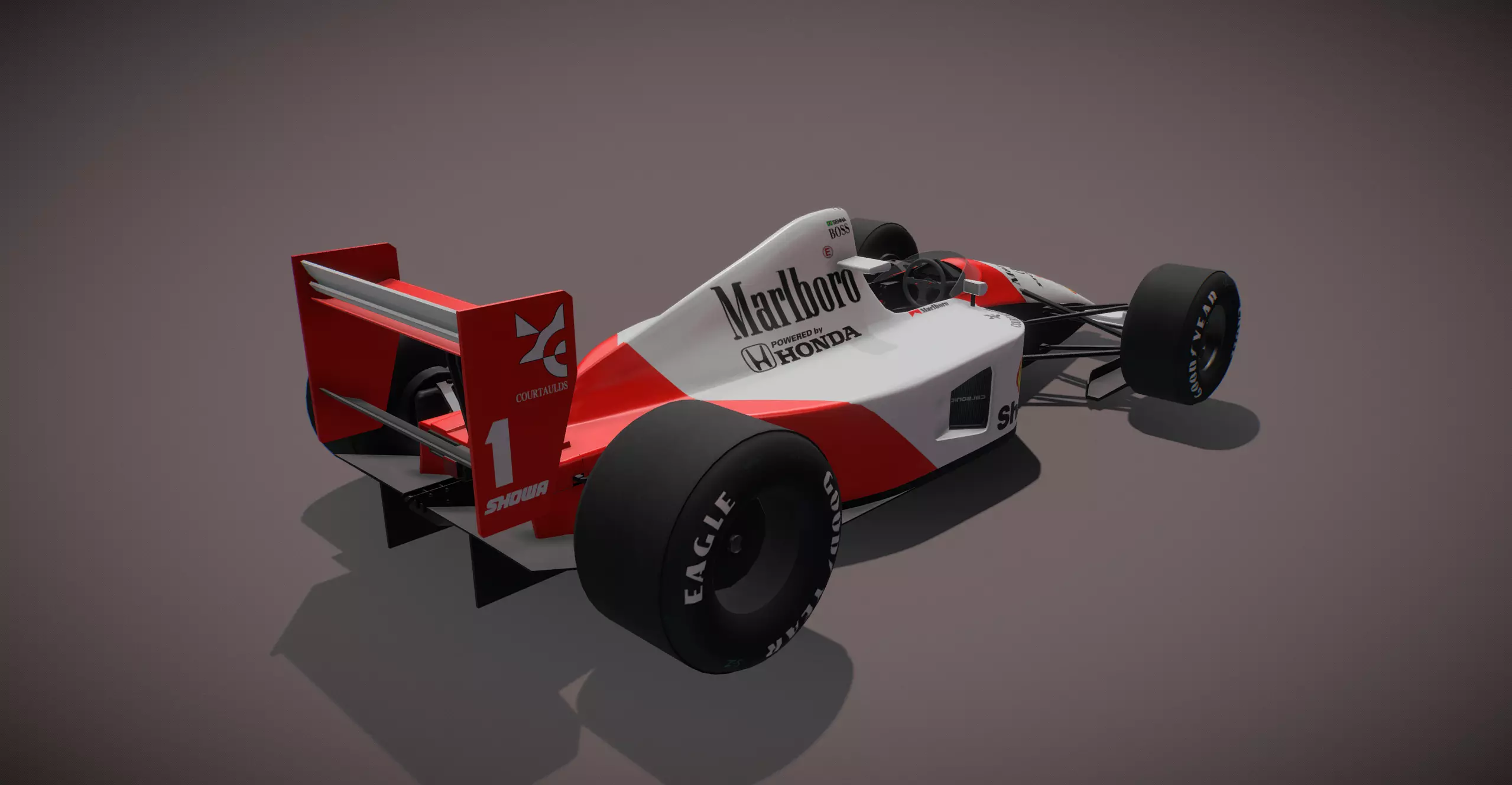 McLaren MP4-6 3D model_1