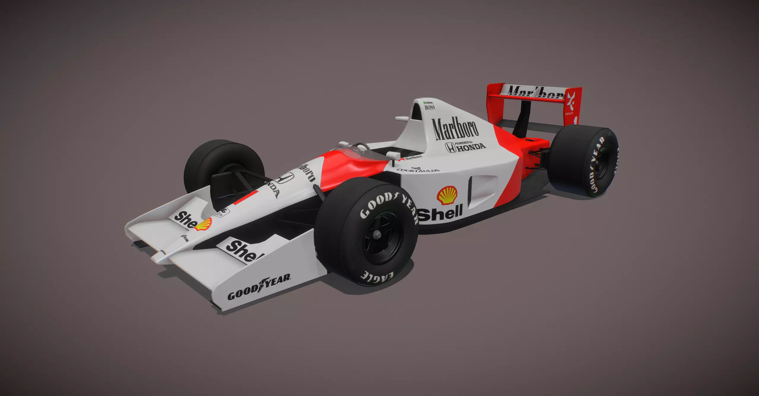McLaren MP4-6 3D model_0