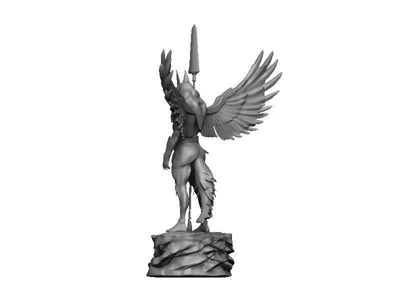 Anubis 3D print model_4