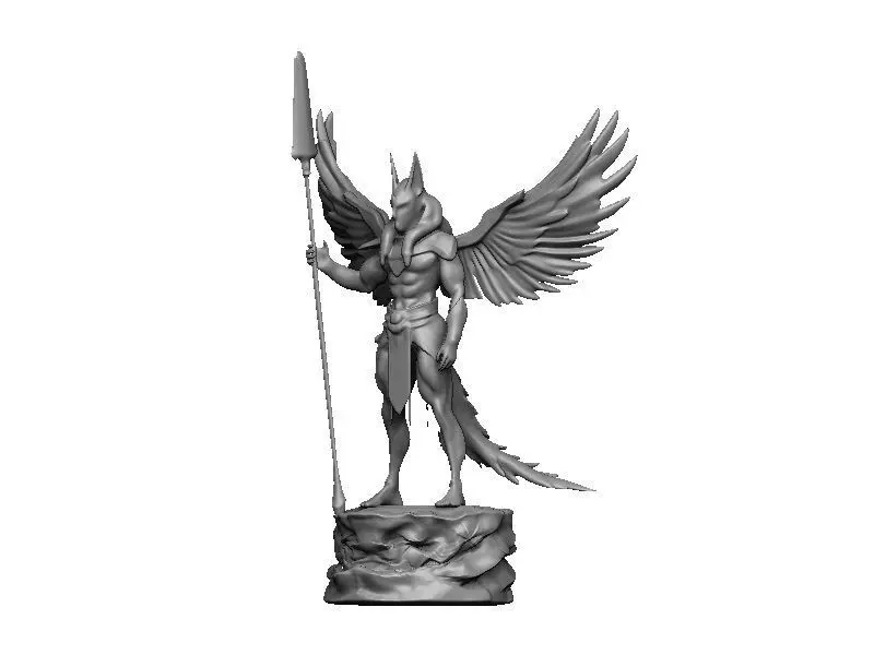 Anubis 3D print model_6