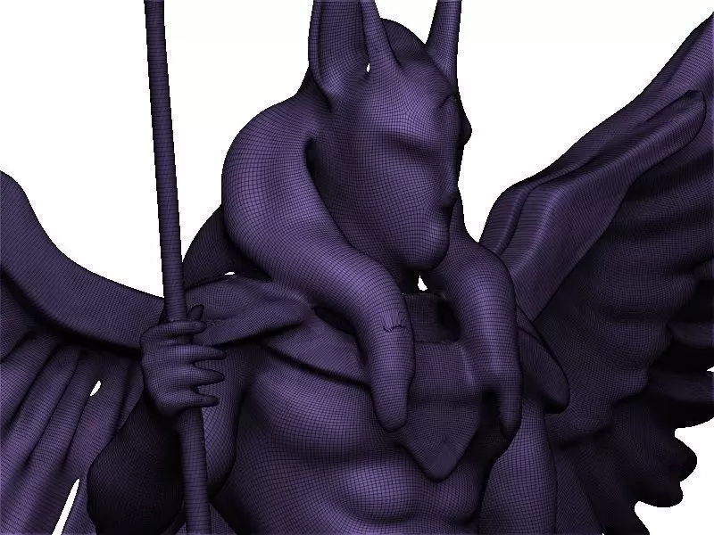 Anubis 3D print model_8