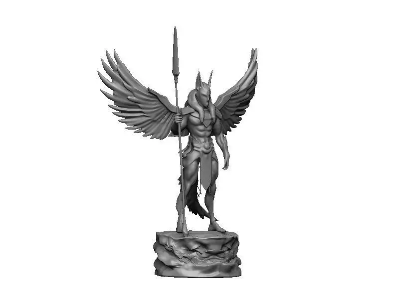 Anubis 3D print model_1