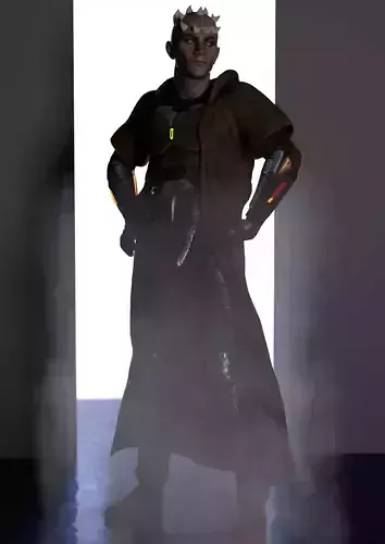 Kao Zarbak Character for Genesis 9