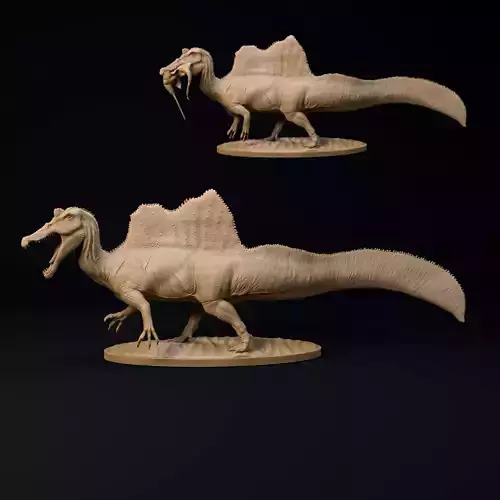 Spinosaurus 1-35 scale pre-supported dinosaur