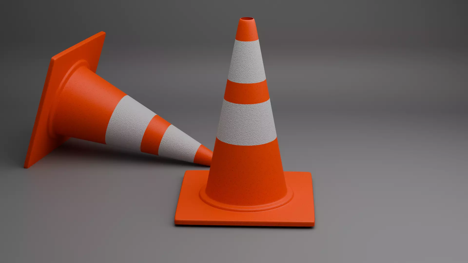 Traffic Cone Free 3D model