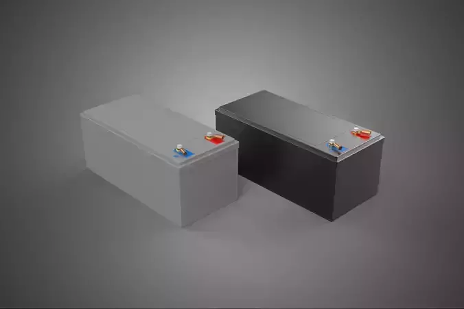 BATTERY DC VOLT POWER SUPPLY ENERGY STORAGE PACK ELECTRICAL CELL 3D model