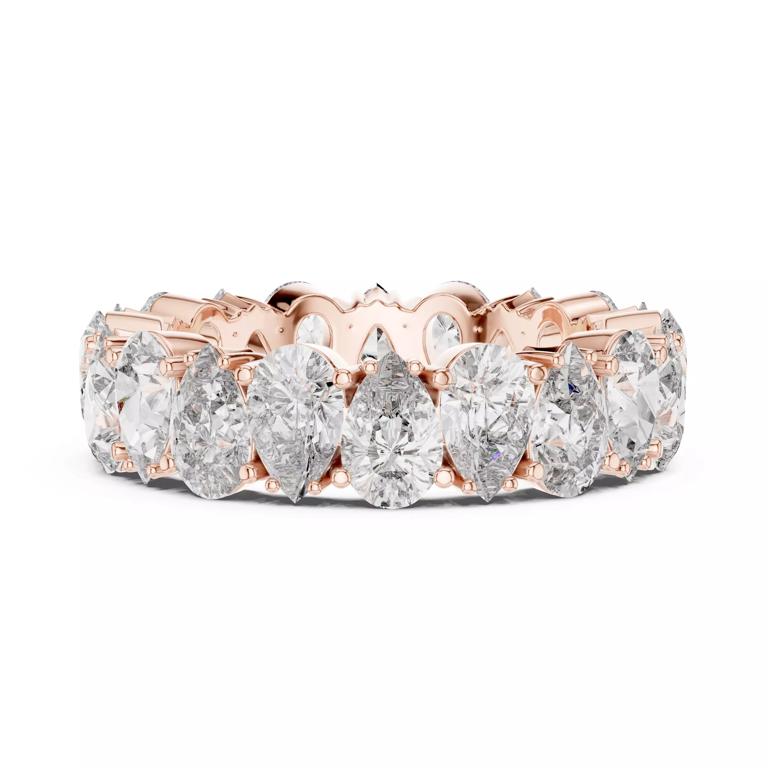 Diamond Engagement Wedding Ring 3DM STL Video 3D print model_0