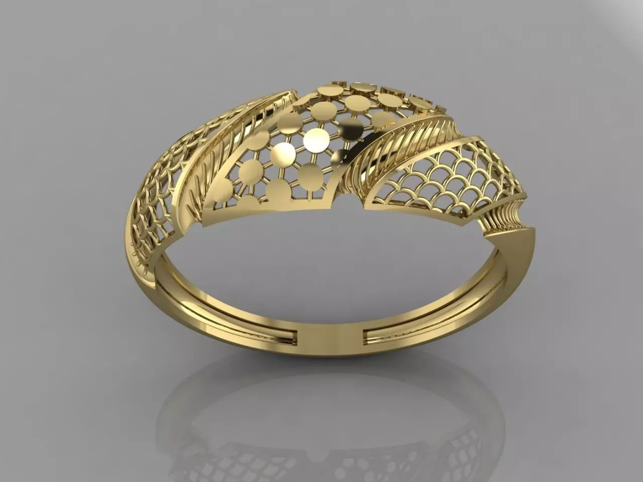 File Ring 3D STL Anisa R-AN01 3D print model
