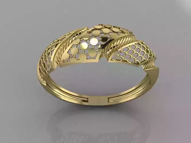 File Ring 3D STL Anisa R-AN01