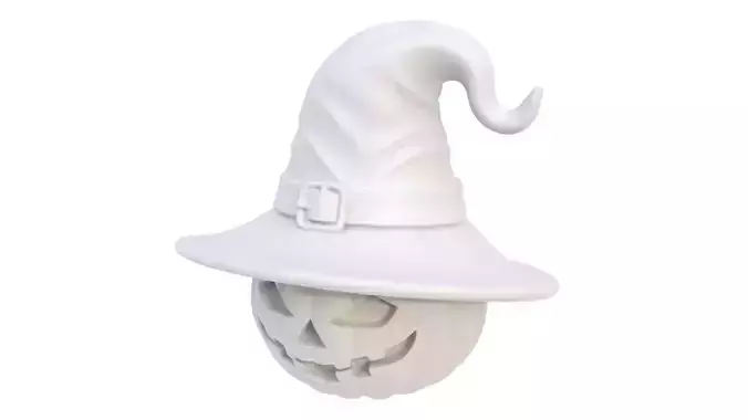 Halloween pumpkin 03 3D model