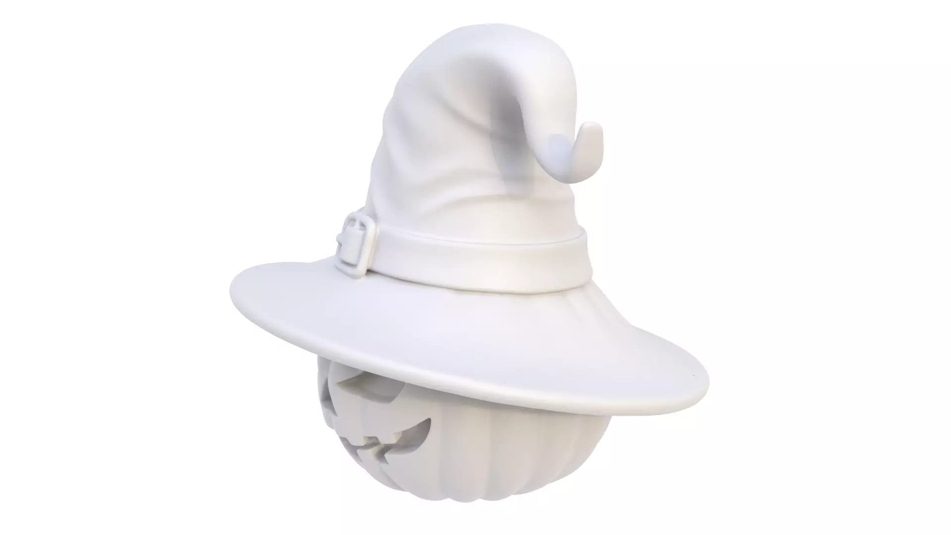 Halloween pumpkin 03 3D model_2