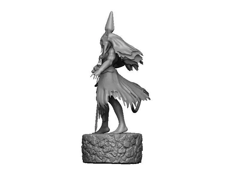 Bastet 3D print model_6