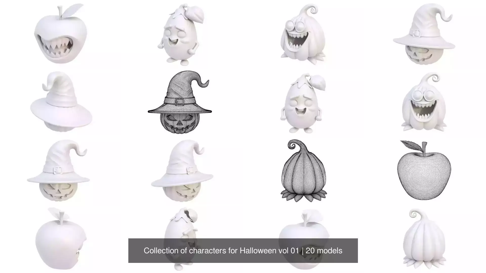 Collection of characters for Halloween vol 01 _22