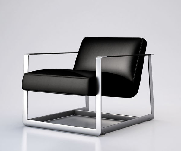 The Crosby Armchair by Modloft 3D model