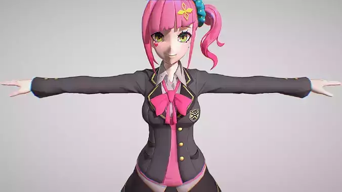 AI Yu Momono - Tokyo Cronos - Cute Anime Characters