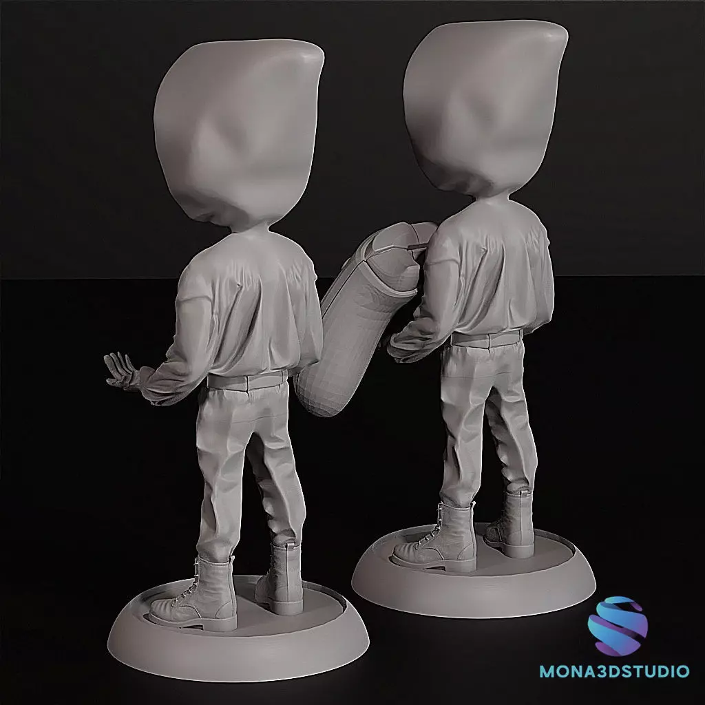 Joypad Stand Squid Guard - 3D Printable Controller Holder STL 3D print model_4