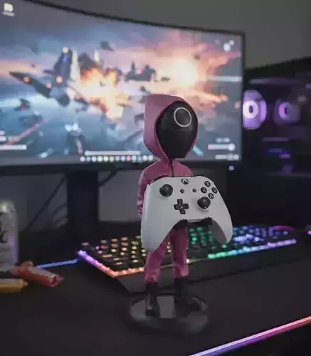 Joypad Stand Squid Guard - 3D Printable Controller Holder STL