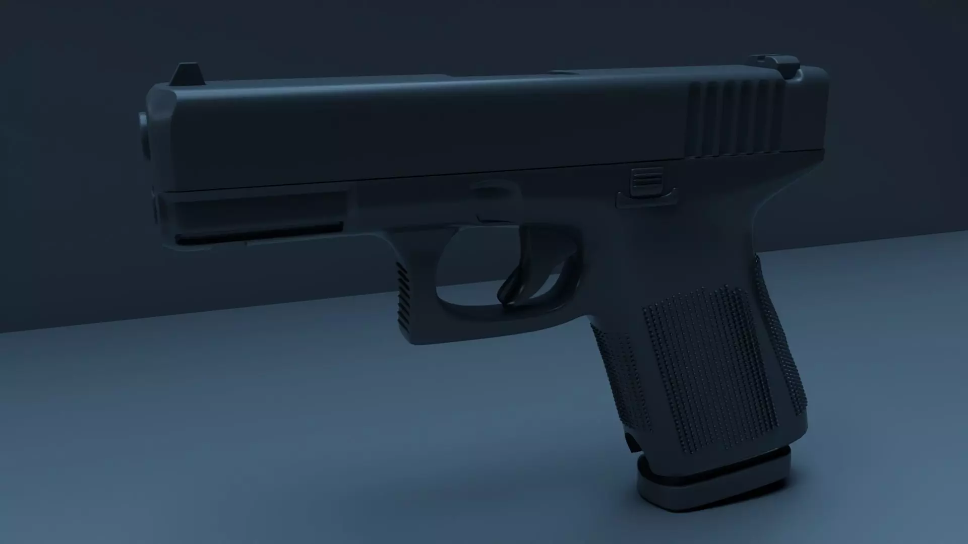 pistol model Free 3D model