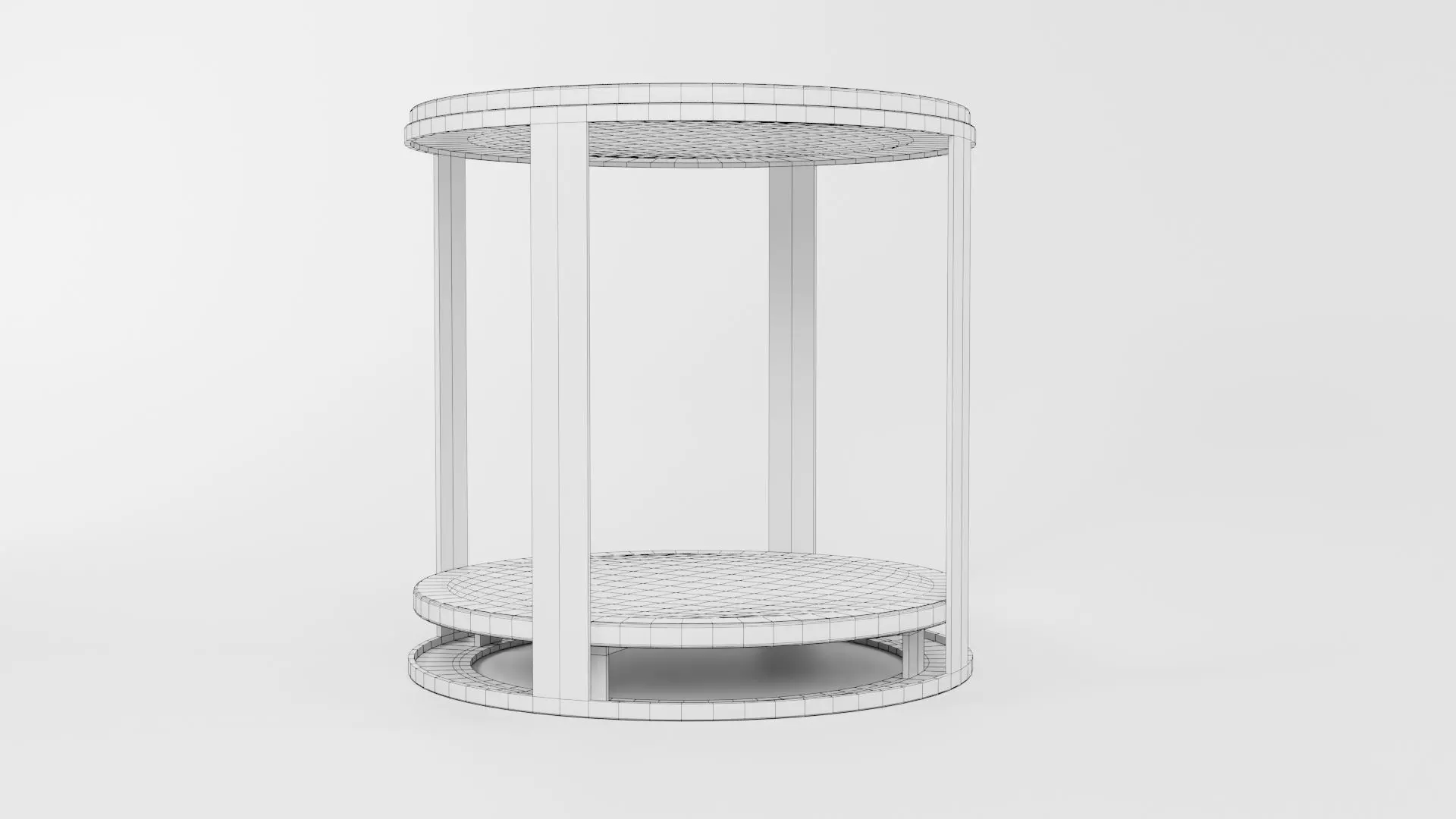 Round Table CG45 3D model_5