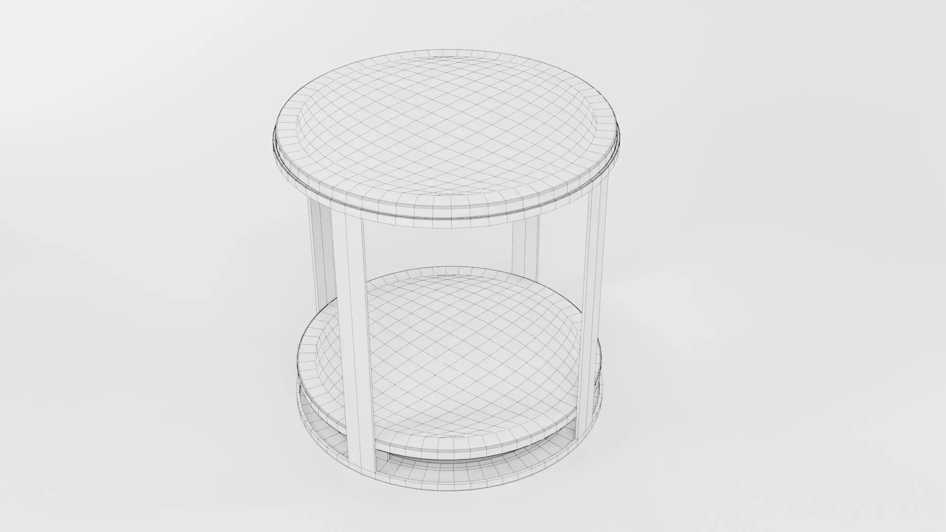 Round Table CG45 3D model_6